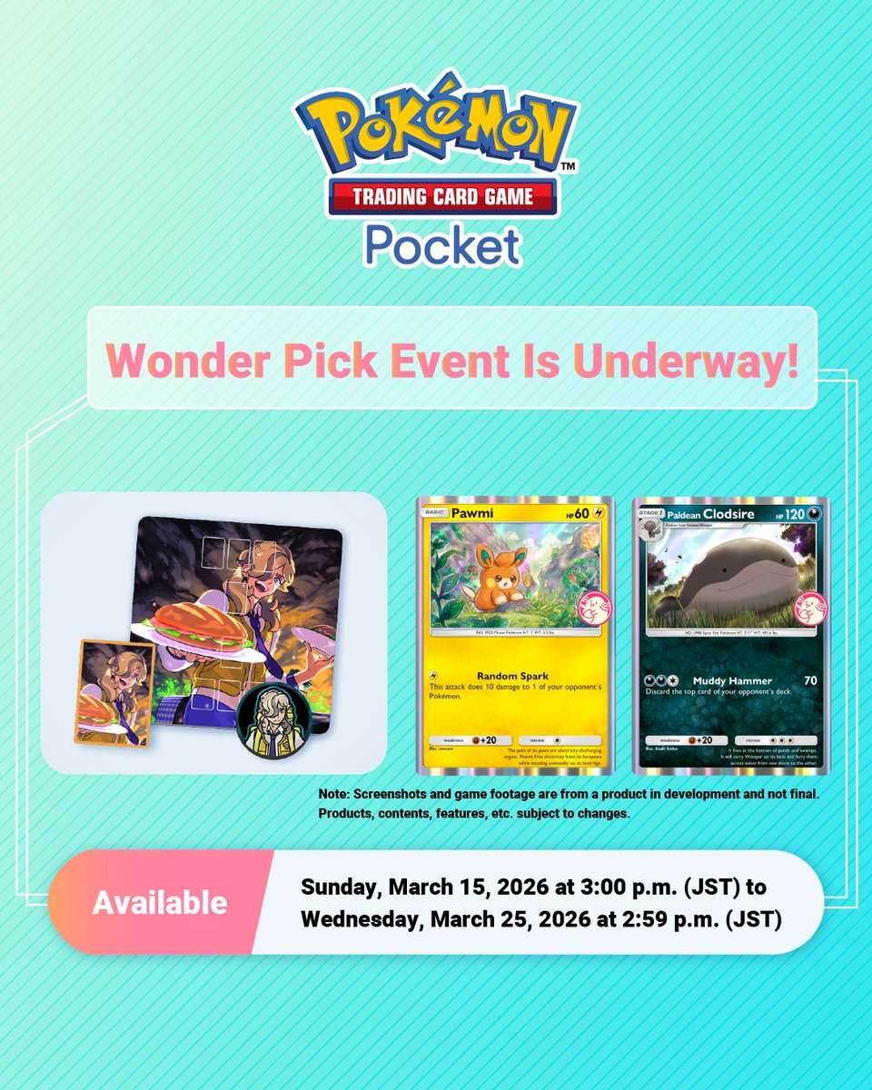 Pokémon TCG Pocket tweet media