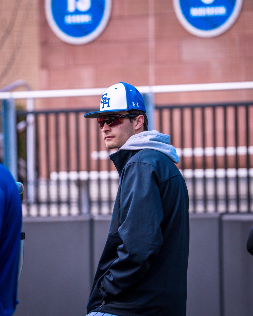 SHUBaseball's tweet image. Mid week ready‼️

#HALLin🔵⚪️ #NeverLoseYourHustle