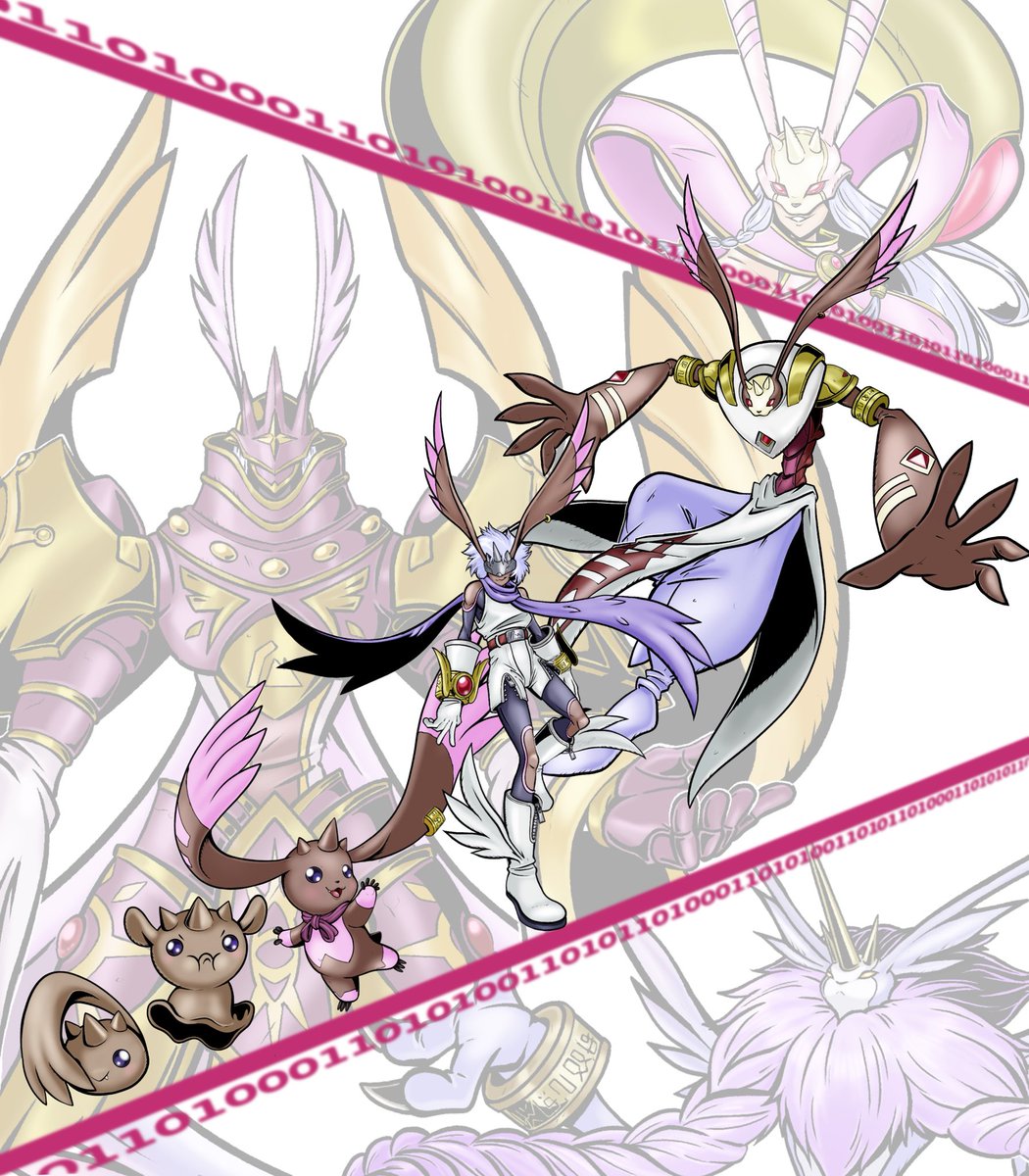 TipsyDoodlez's tweet image. Lopmon alt full evolution line, Insta Com 
#digimon #デジモン #digimonadventure #digimontamers ##DigimonBeatBreak #DigimonStoryTimeStranger