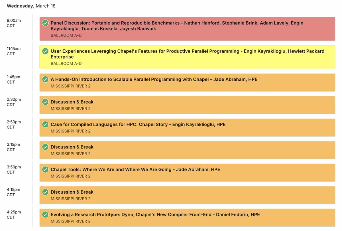 Chapel Language tweet media