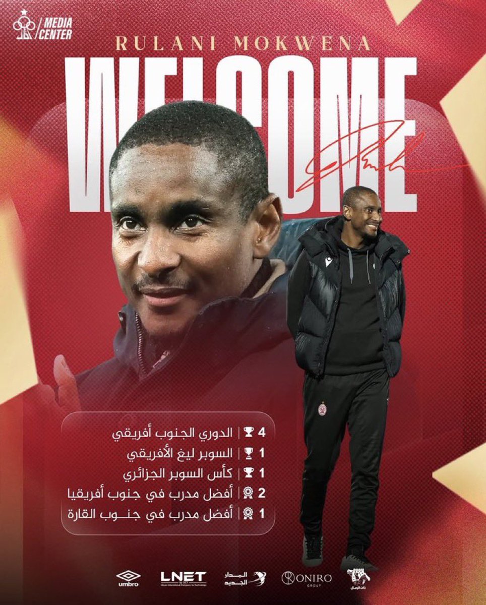 Velile_Mnyandu's tweet photo. 🚨 🇱🇾 OFFICIAL: Rulani Mokwena appointed as the new head coach to f Libyan giants Al-Ittihad Tripoli. https://t.co/E0XmMnRK5x