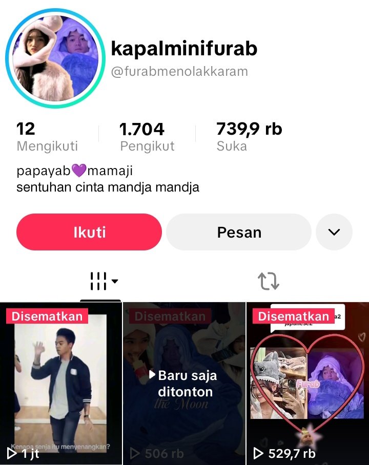 SIAPA YANG MAU NAIK KAPAL FURAB??? CUNGG☝🏻