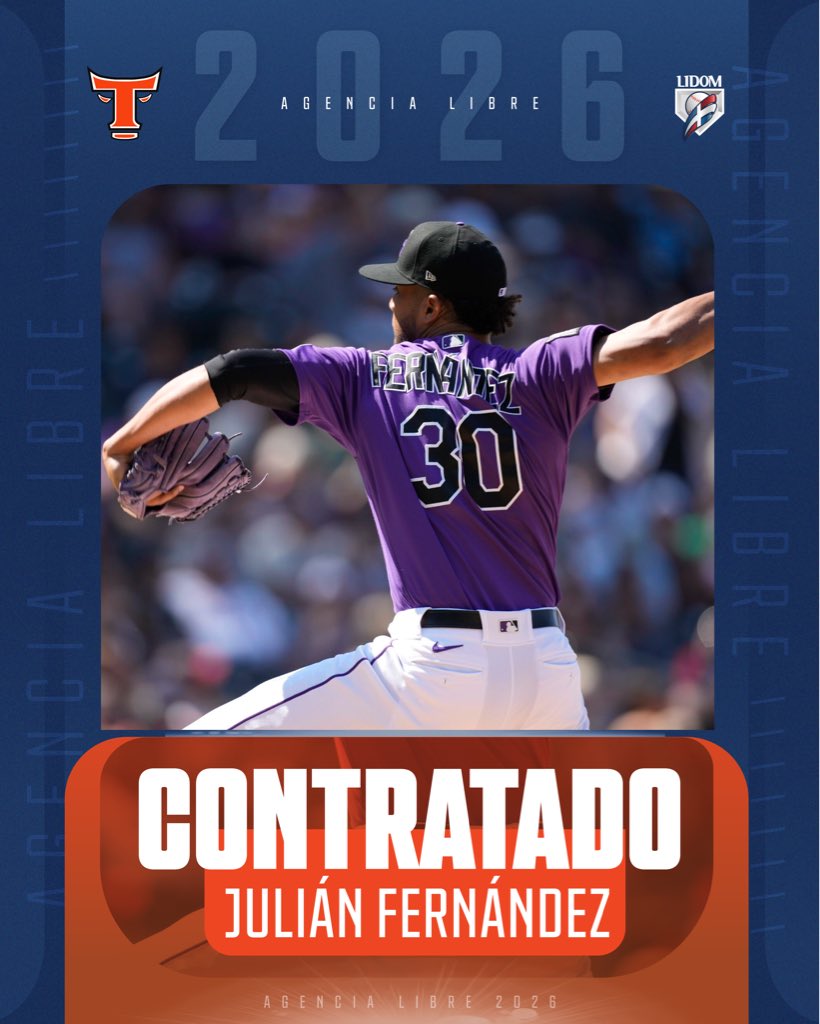 LIDOMRD's tweet image. Nuevas contrataciones 📑

Pedro Severino, Dawell Lugo, Julio E. Rodríguez, Phillips Valdez  y Julián Fernández van rumbo al corral de los @torosdeleste 🐂

#AgenciaLibreLIDOM #LIDOM