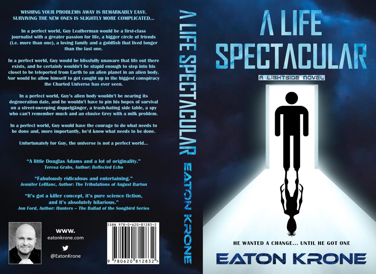 Eaton Krone 👽 Sci-Fi Satire Author - BACK 6 APRIL tweet media