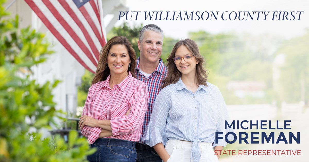 The people of Williamson County should always come first.

Not party leadership.
Not political pressure.
Not the interests of Nashville insiders.

When you elect someone to represent you, they should go to Nashville to be your voice.

That’s exactly why I’m running!