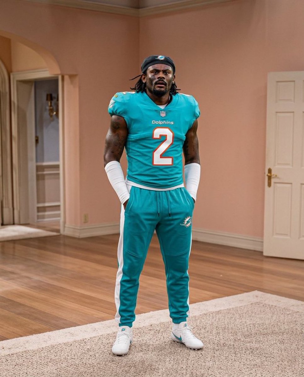nflrums's tweet photo. #Dolphins Malik Willis kinda has to feel this way after losing Jaylen Waddle https://t.co/LYJEfboYhR