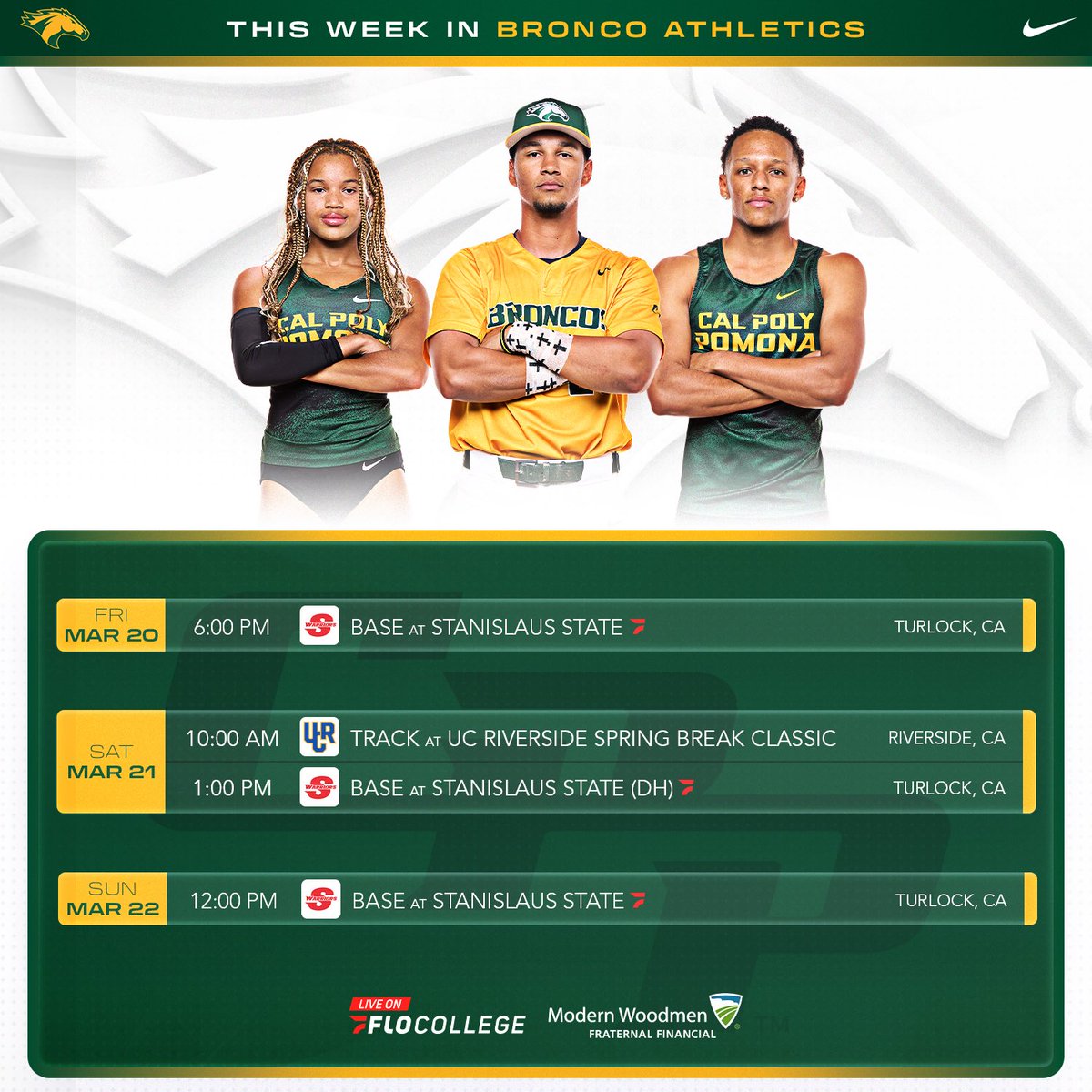 Cal Poly Pomona Broncos tweet media