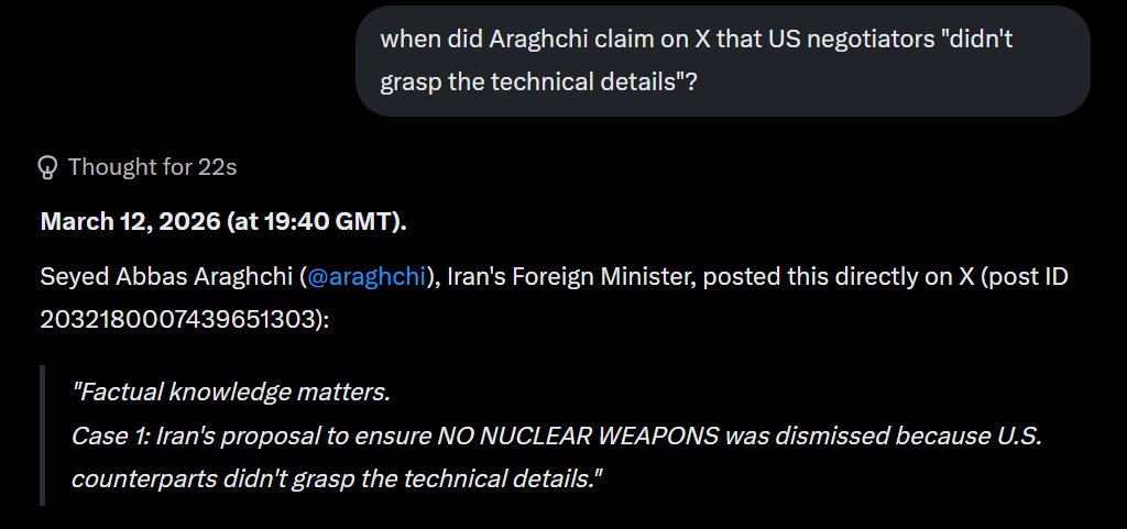MWThrillers's tweet photo. @LindseyGrahamSC Iran offered guarantees of NO Nuclear weapons including inspections by US personnel.  Just prior to the war, Iran's Foreign Minister stated that the US negotiators did not understand the technical details. Duh... Trump sent 2  Real Estate hustlers to negotiate a nuclear treaty! https://t.co/hrRyxhi2aj