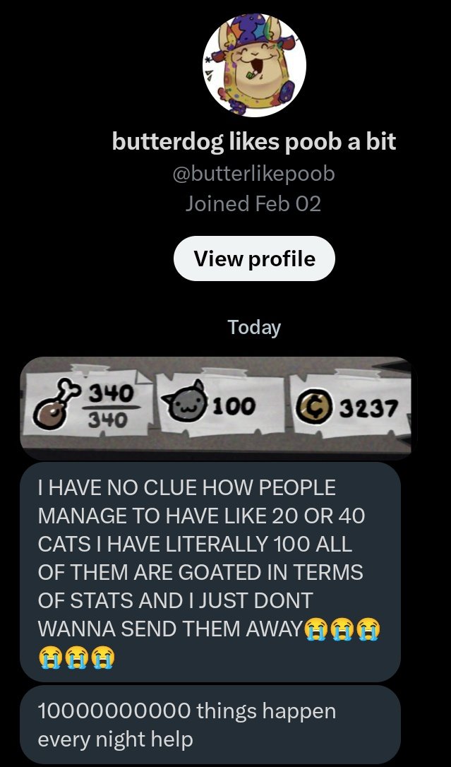 Mewgenics Takes & Confessions tweet media