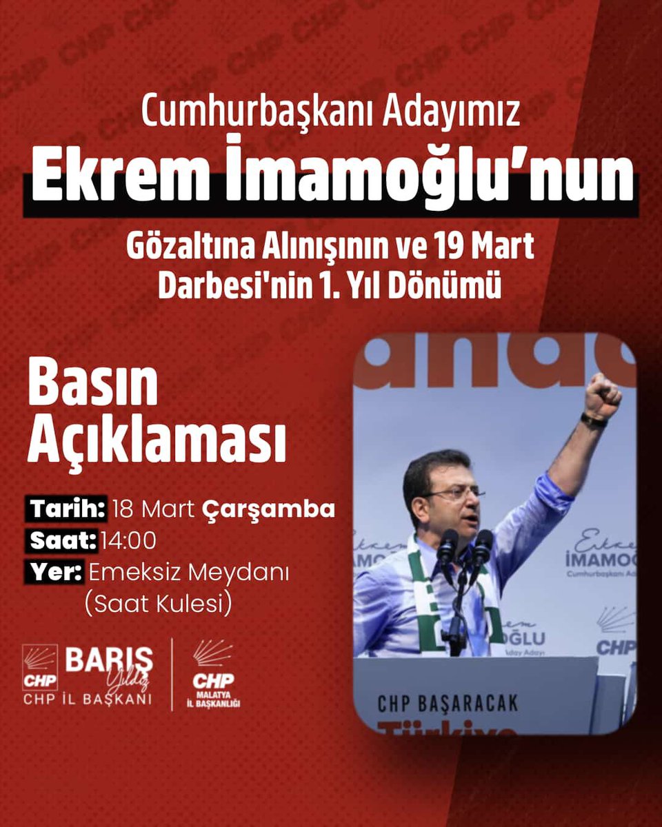 CHP MALATYA tweet media