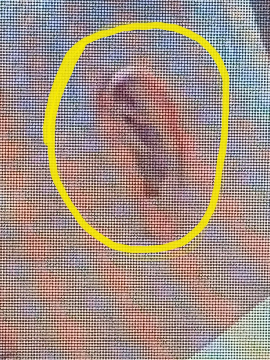 dulzura21172691's tweet photo. @RT_com ..watch in slowest motion speed at 22 seconds and 23 seconds, the magic card skips in his hand.   Also slowest motion watch very closely at Netanyahu's left ear. https://t.co/6FBAa9pluw