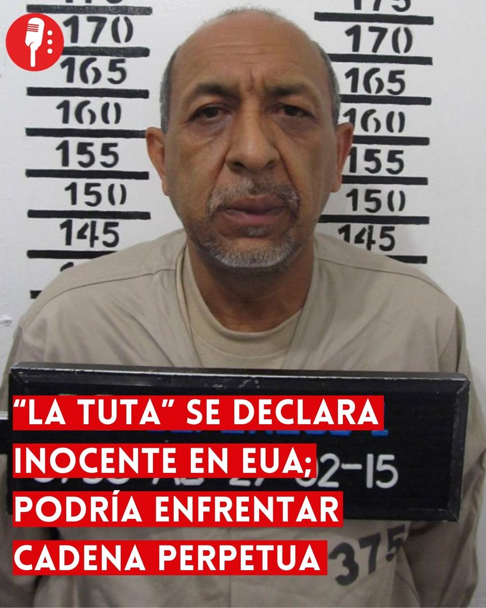⭕ OJO | “LA TUTA” SE DECLARA INOCENTE EN EUA Y PODRÍA ENFRENTAR CADENA PERPETUA POR NARCOTRÁFICO

Servando Gómez Martínez, alias “La Tuta”, se declaró no culpable ante la Corte de Distrito del Este de Nueva York, en Brooklyn, donde enfrenta cargos por narcotráfico que podrían