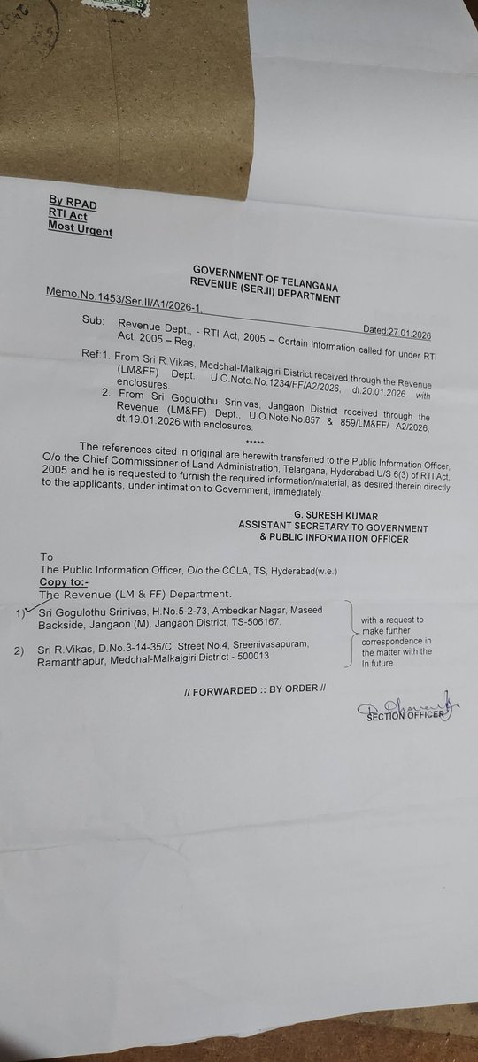 Gugulothu Srinivas Advocate tweet media