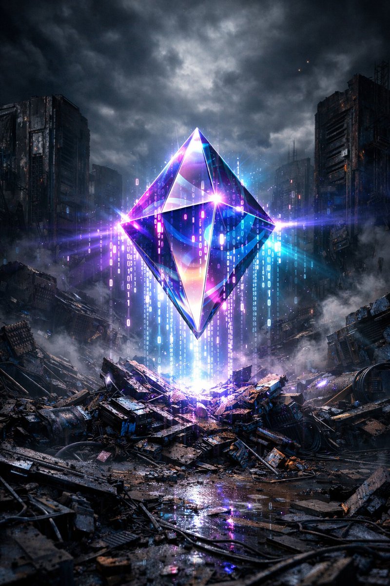 VinBryYT's tweet photo. The spectrum of sovereignty is lit. Prism refracts the future from the static of the ruins. 💎⚡ #Solana

https://t.co/CPPdJakmRp https://t.co/2KXjsYjMp8