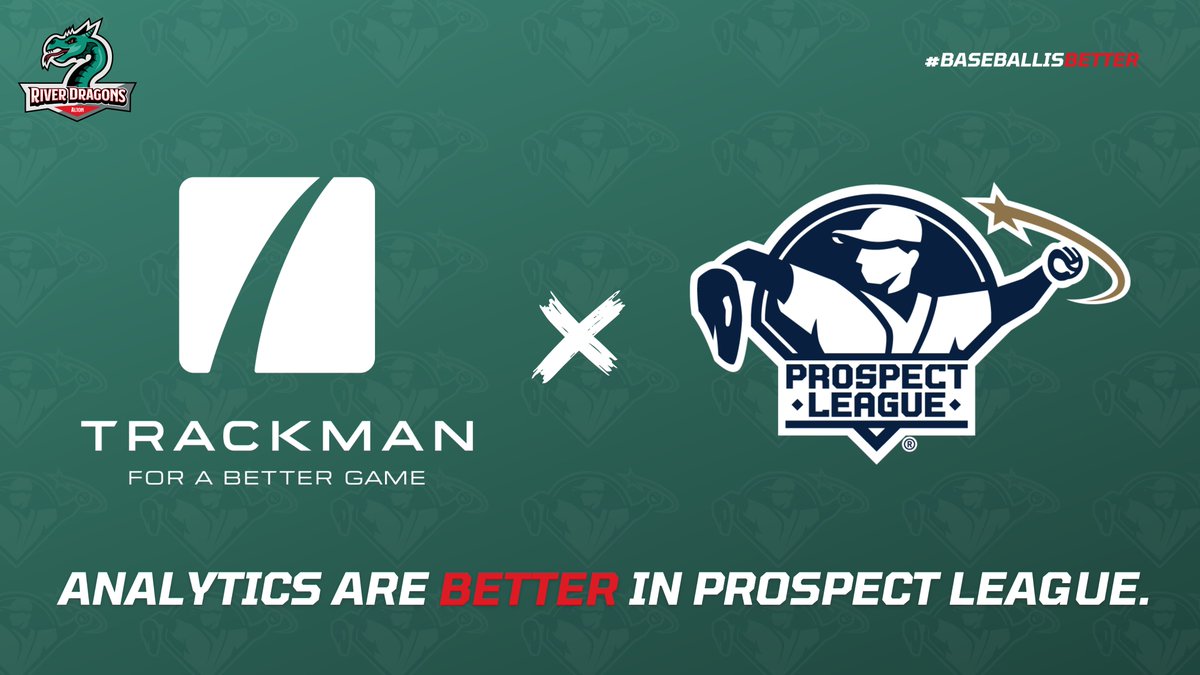 Starting this summer, River Dragons players and coaches are going to have access to the same type of data compiled during games that MLB teams use!

altonbaseball.com/announcements/…