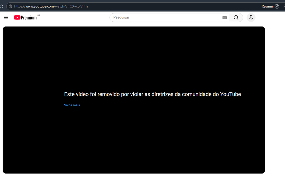 Por que o Youtube removeu o vídeo do Presidente Bolsonaro qual ele falava sobre a redução dos impostos sobre games e videogames?