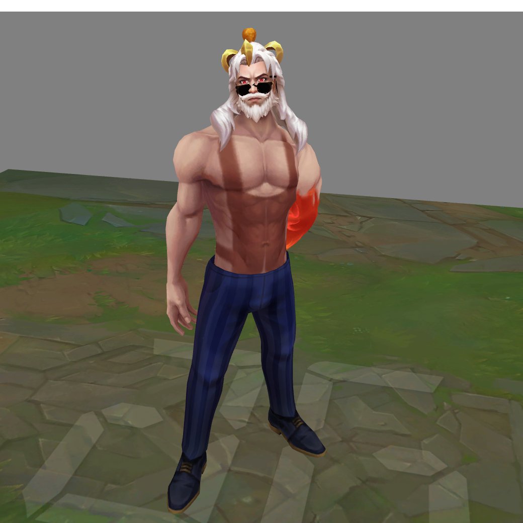 Julex_Gameplays's tweet image. Colonel Sanders
Oh, wait, i mean...

Chicken Fried King Swain model in-game (+ my gift 4 u :v)