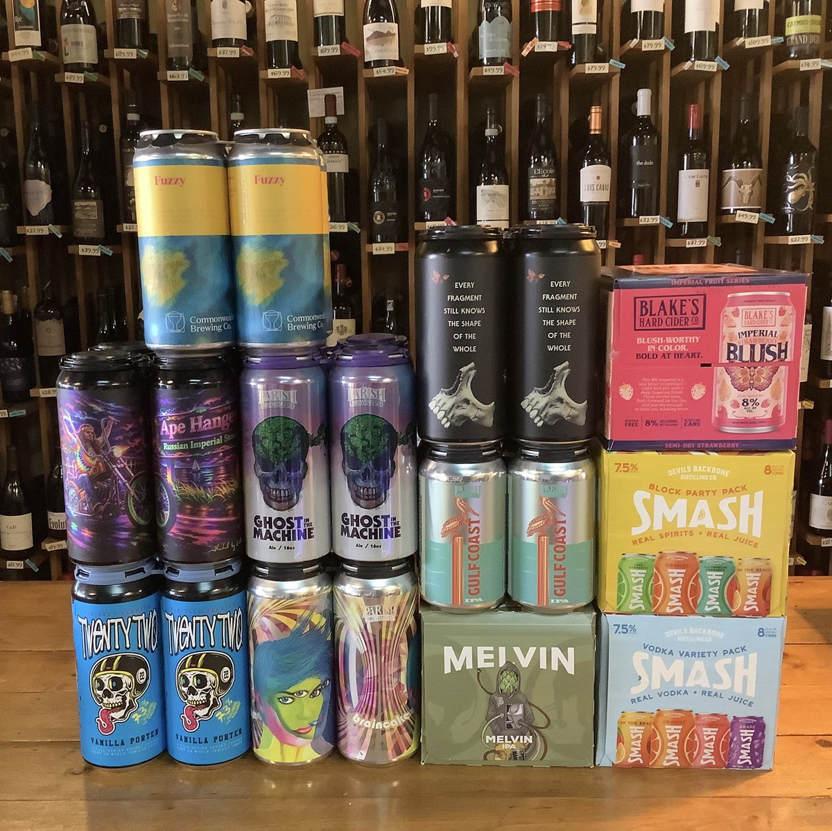 🚨 New Arrivals Just Dropped 🚨Fresh cans just hit the shelves and they’re looking 🔥From hazy IPAs and bold stouts to crisp ciders and ready-to-drink smash packs — there’s something here for every vibe. 🍻Come grab your favorites (or find a new one 👀)