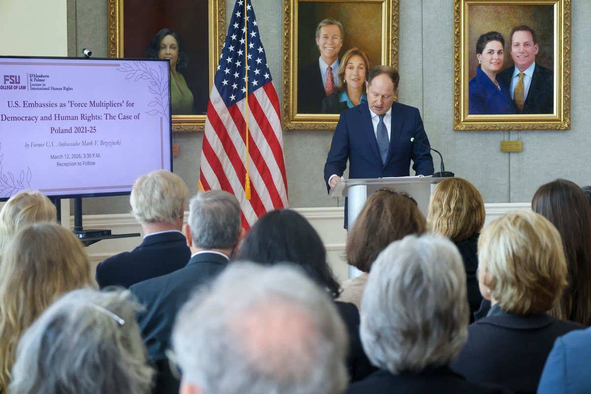 FSU College of Law tweet media