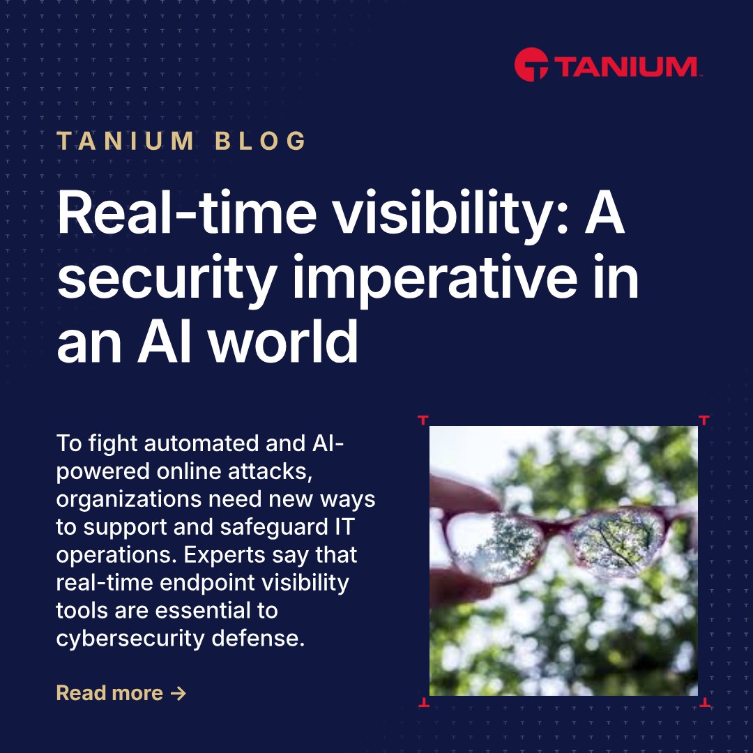 Tanium tweet media