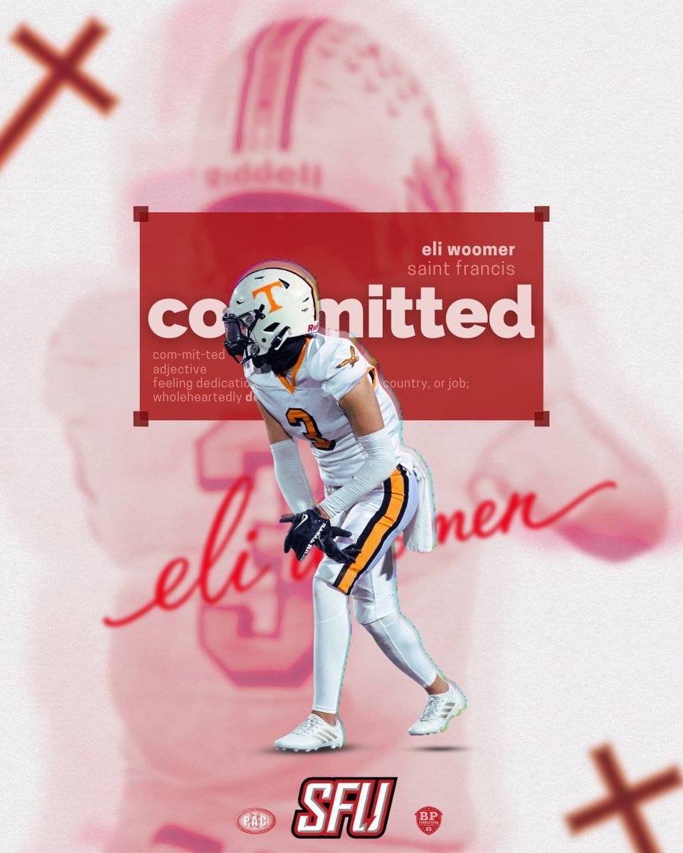 Woomshow's tweet image. Beyond grateful and excited to announce my commitment to continue my academic and athletic journey at Saint Francis University. Thank you to all my family, coaches, and teammates for pushing me every step of the way, this is just the beginning. #GoRedFlash