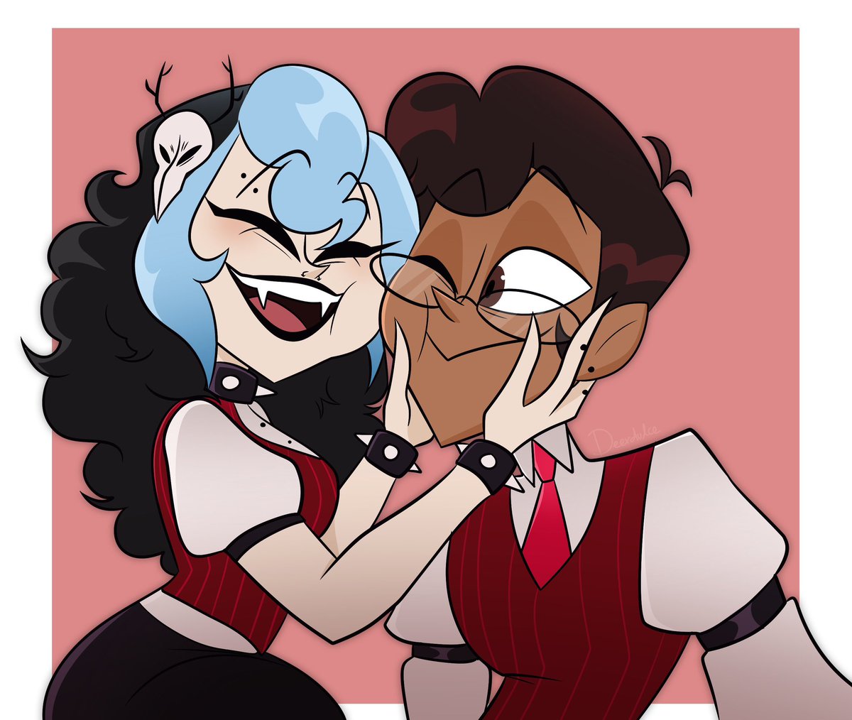 alastorsbat's tweet photo. the selfshipper + the selfship itself ^_^ https://t.co/tJut1OUkzJ