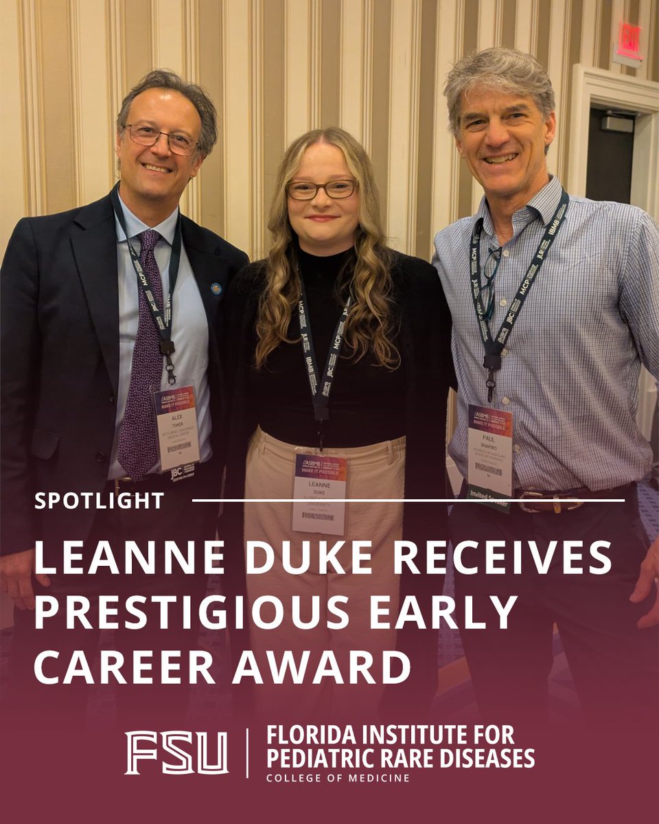 Florida Institute for Pediatric Rare Diseases @FSU tweet media