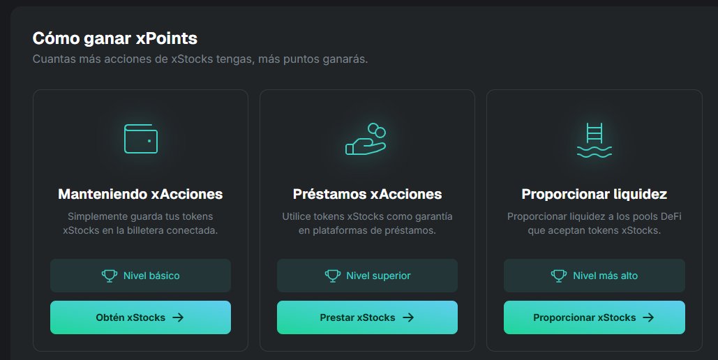 4) Creo que con esta estrategia ataco los 3 vectores para ganar puntos según la documentación.

Que van desde:  
🔸 Nivel básico: Comprar y Holdear.  
🔸 Nivel superior: Lending y Préstamos.  
🔸 Nivel más alto: Proporcionar liquidez.

Mi idea es hacer DCA semanal con horizonte a