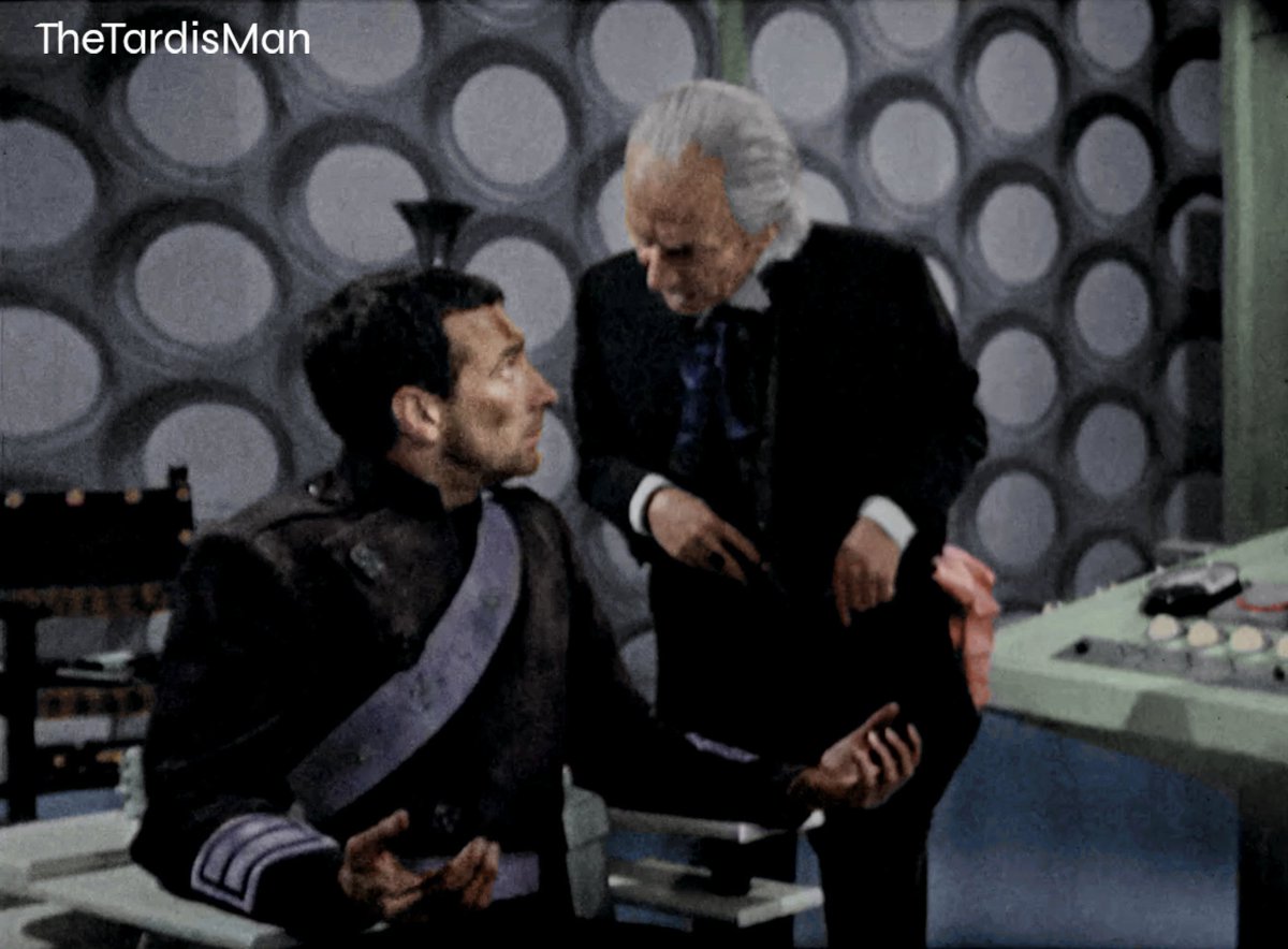 TheTardisMan2's tweet image. Some more colourised stills from the newly recovered Doctor who The Daleks Master Plan Episode 1 The Nightmare Begins #doctorwho #TheDaleksMasterPlan #colourisation #filmisfabulous #NicholasCourtney #williamhartnell