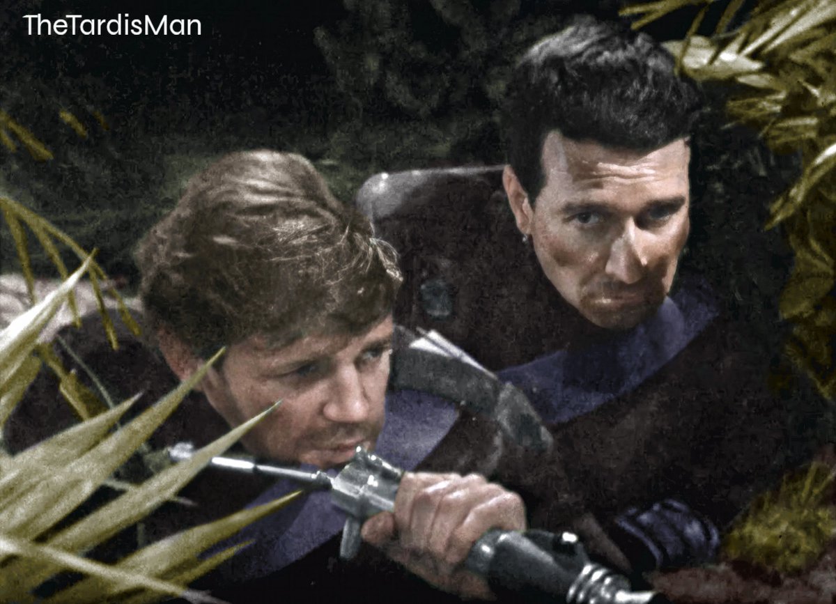 TheTardisMan2's tweet image. Some more colourised stills from the newly recovered Doctor who The Daleks Master Plan Episode 1 The Nightmare Begins #doctorwho #TheDaleksMasterPlan #colourisation #filmisfabulous #NicholasCourtney #williamhartnell