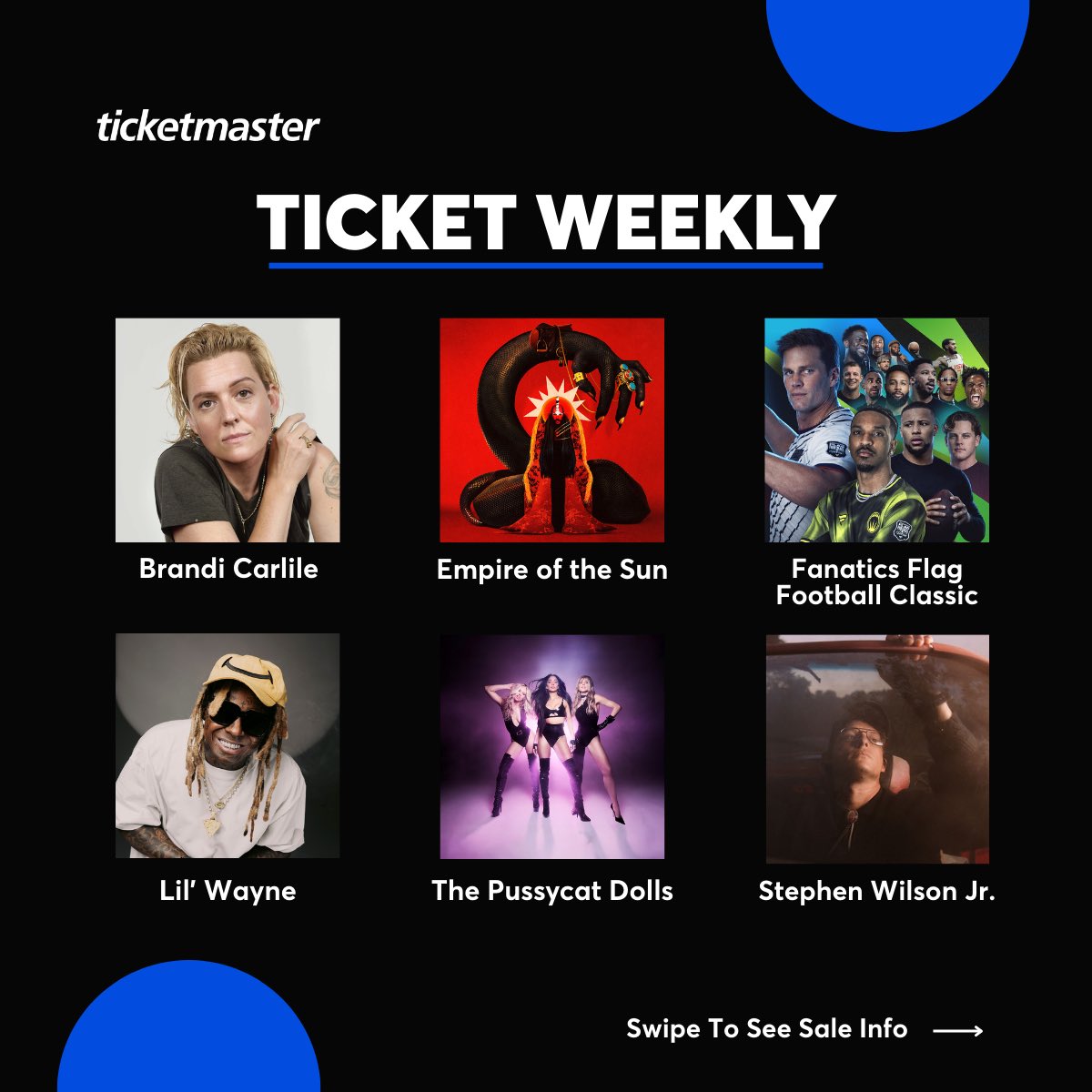 Ticketmaster tweet media