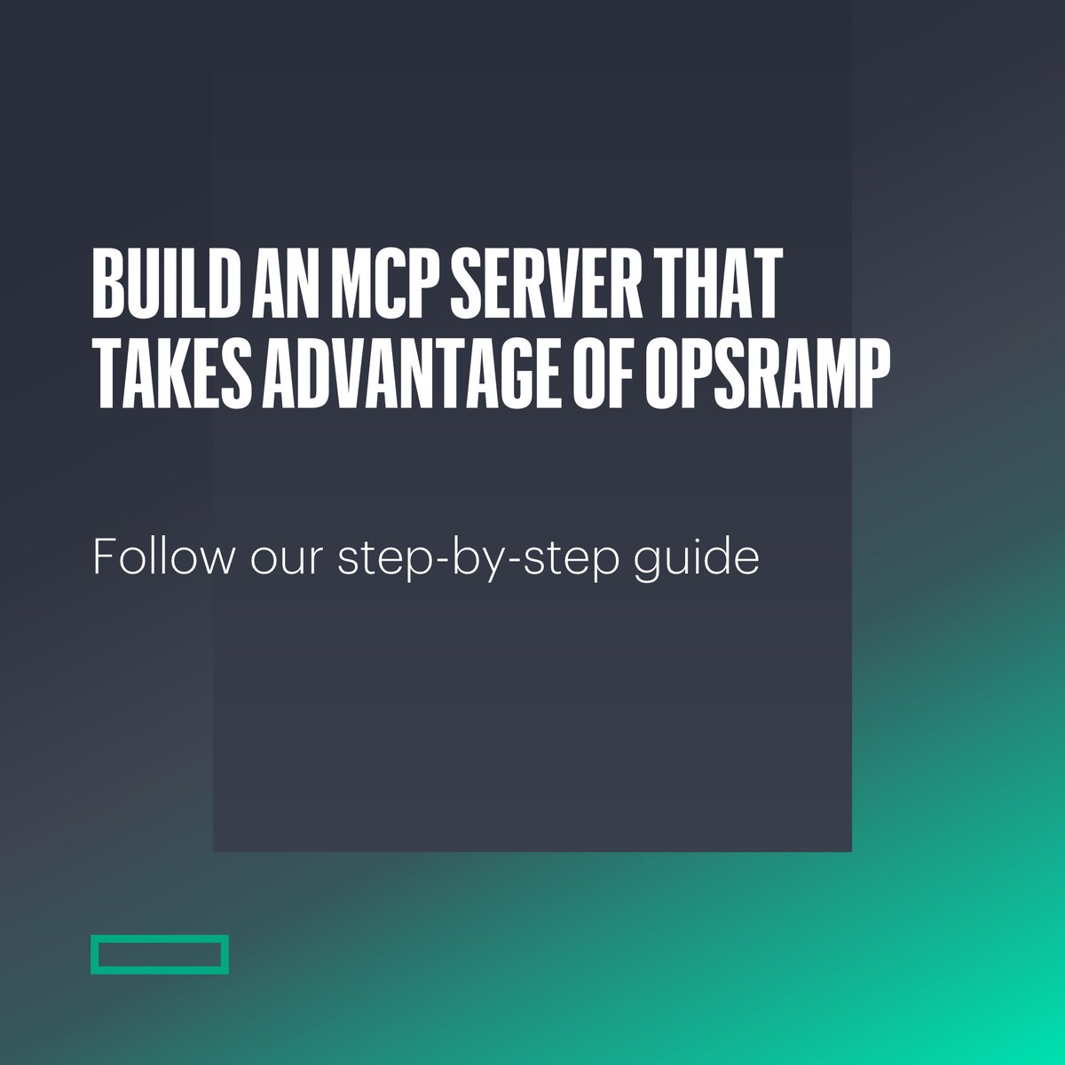 DavidJRoth's tweet photo. Take advantage of this practical guide that takes you from project setup to a fully functional MCP server that exposes OpsRamp's monitoring capabilities to AI applications like Claude Desktop! #HPEDEV https://t.co/whmYriQ63u https://t.co/RTMPv2CQ1b