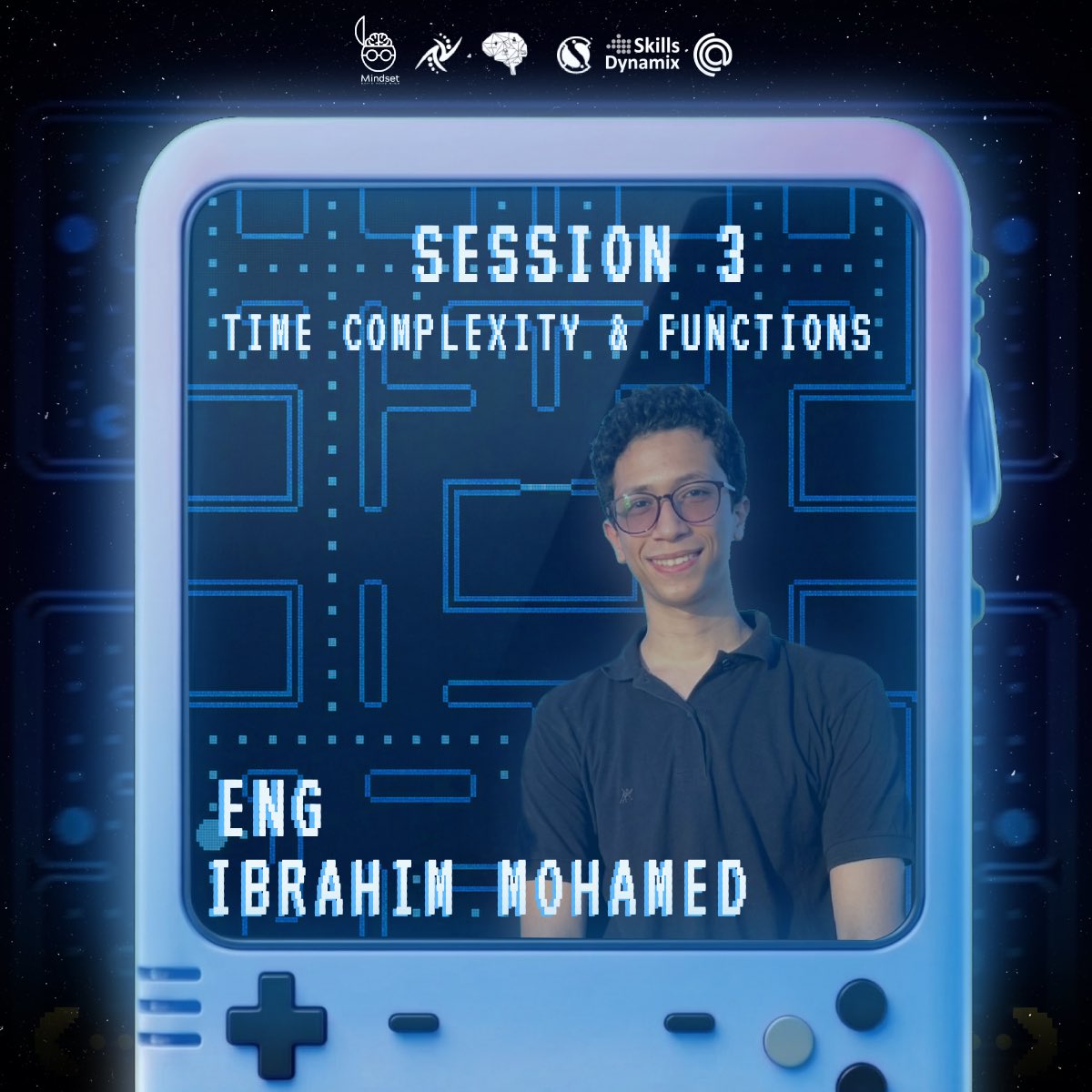 icpc_mansoura's tweet photo. Level 0 Third Session - Mission Completed! 👾🚀

 كان الـ Power-up الخاص بهذه المرحلة هو (Time Complexity, Functions &amp; Structs). 

يمكنكم مشاهدة السيشن الثالثة الآن على قناتنا في اليوتيوب:
https://t.co/U5lHsuNQFZ

#Enlightening_Minds
#ICPC_Mansoura_Community
#Level_0 https://t.co/JLl85vU0lS