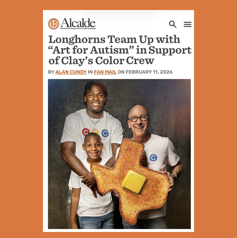 TheAgencyHack's tweet photo. The agency was recently featured in the @TexasExes'  Alcalde magazine for our non-profit work on @ClaysColorCrew with Colin Simmons. https://t.co/XY4sP6OtuJ