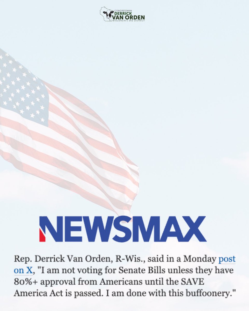 Rep. Derrick Van Orden tweet media