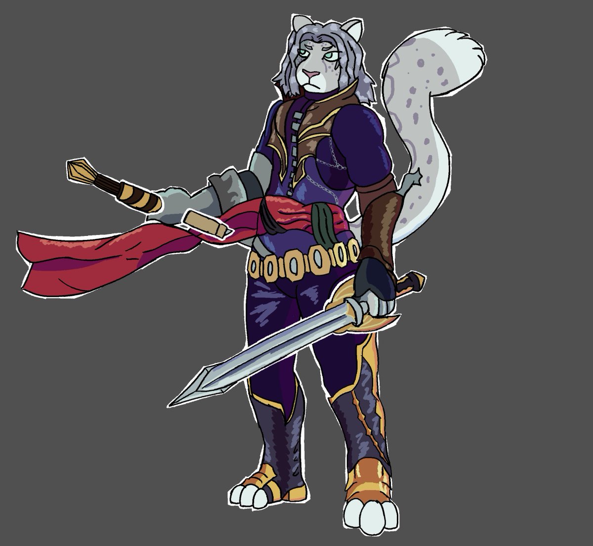 LeZoruart's tweet photo. Hector curse of darkness buen juego me diverti

no he hecho los castlevania 3 porque no se me ocurre que animal pueden ser nomas

#furry #furryart #castlevania #curseofdarkness #castlevaniahector #hector #snowleopard https://t.co/tKO98IITjk