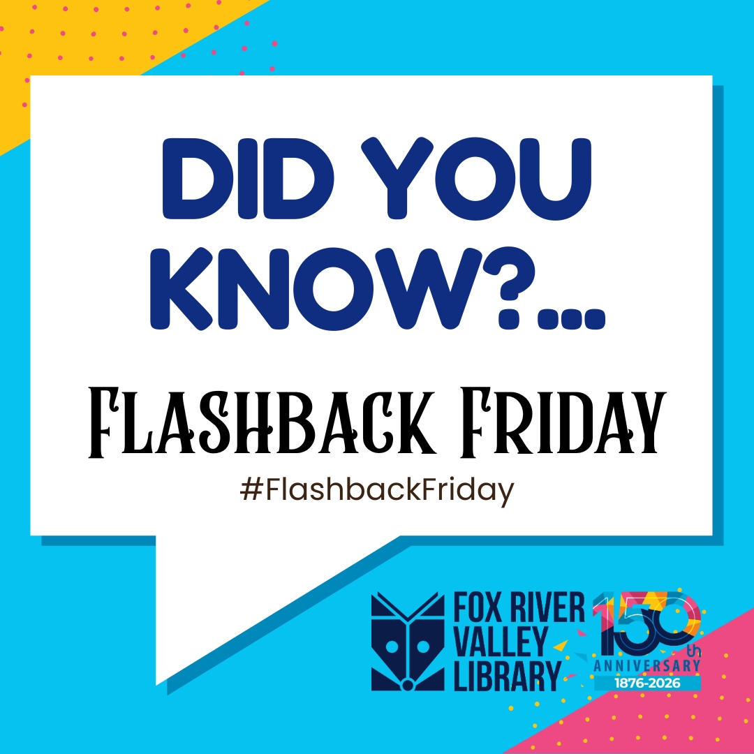 FRVPLD's tweet photo. With the first audiobooks being made almost 100 years ago, we're glad to have a collection that keeps growing!

#FlashbackFriday https://t.co/WHtLdqvhqT