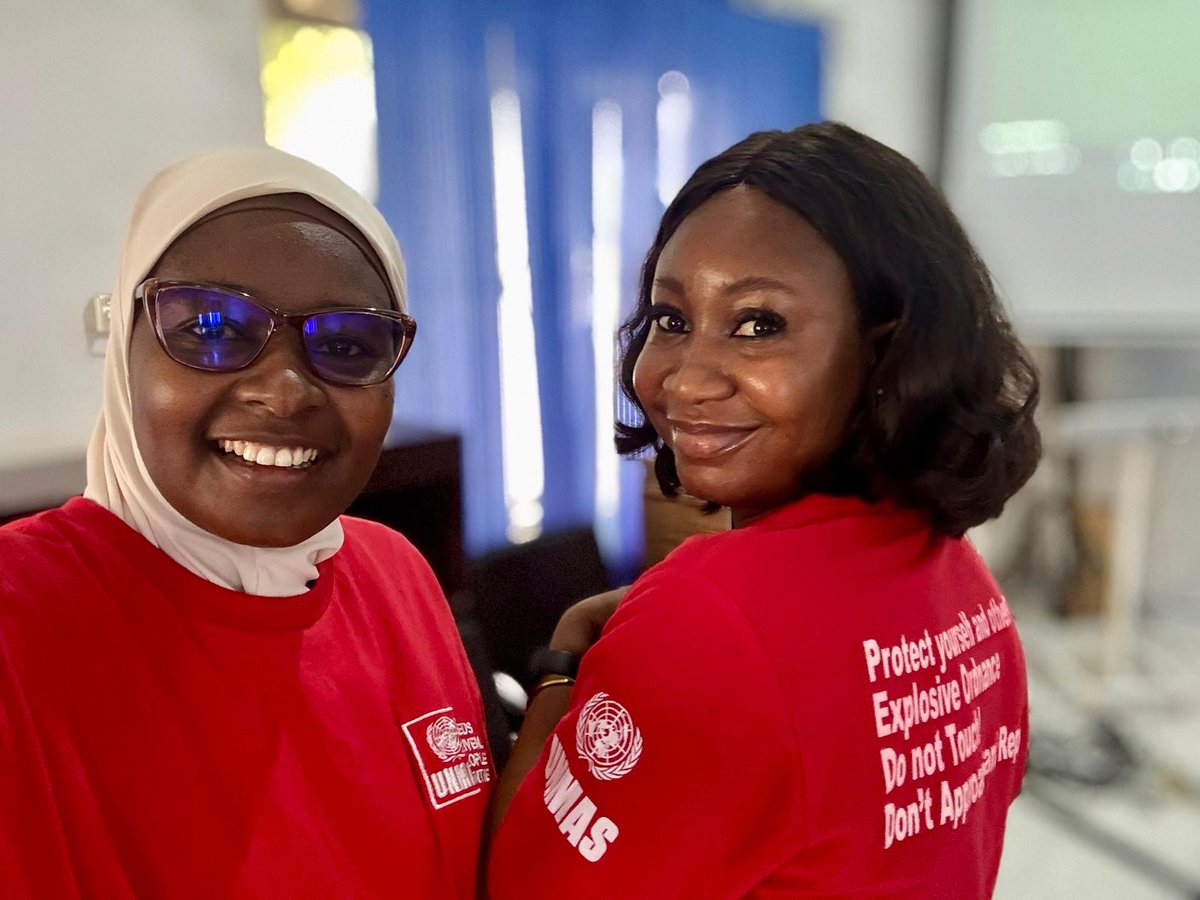 United Nations Mine Action Service (UNMAS) tweet media