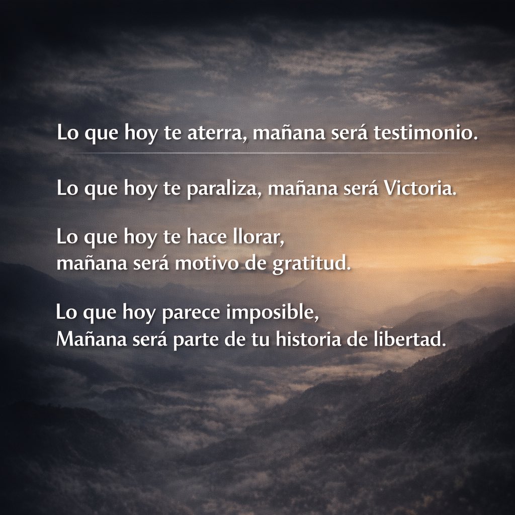 Luz en la noche más oscura
Un testimonio real. Un proceso profundo. Una esperanza que no se rinde.

Hoy quiero compartir contigo un carrusel muy especial.
Cada imagen representa una etapa del camino que recorrí desde la tormenta más oscura hasta la restauración total.

Si estás