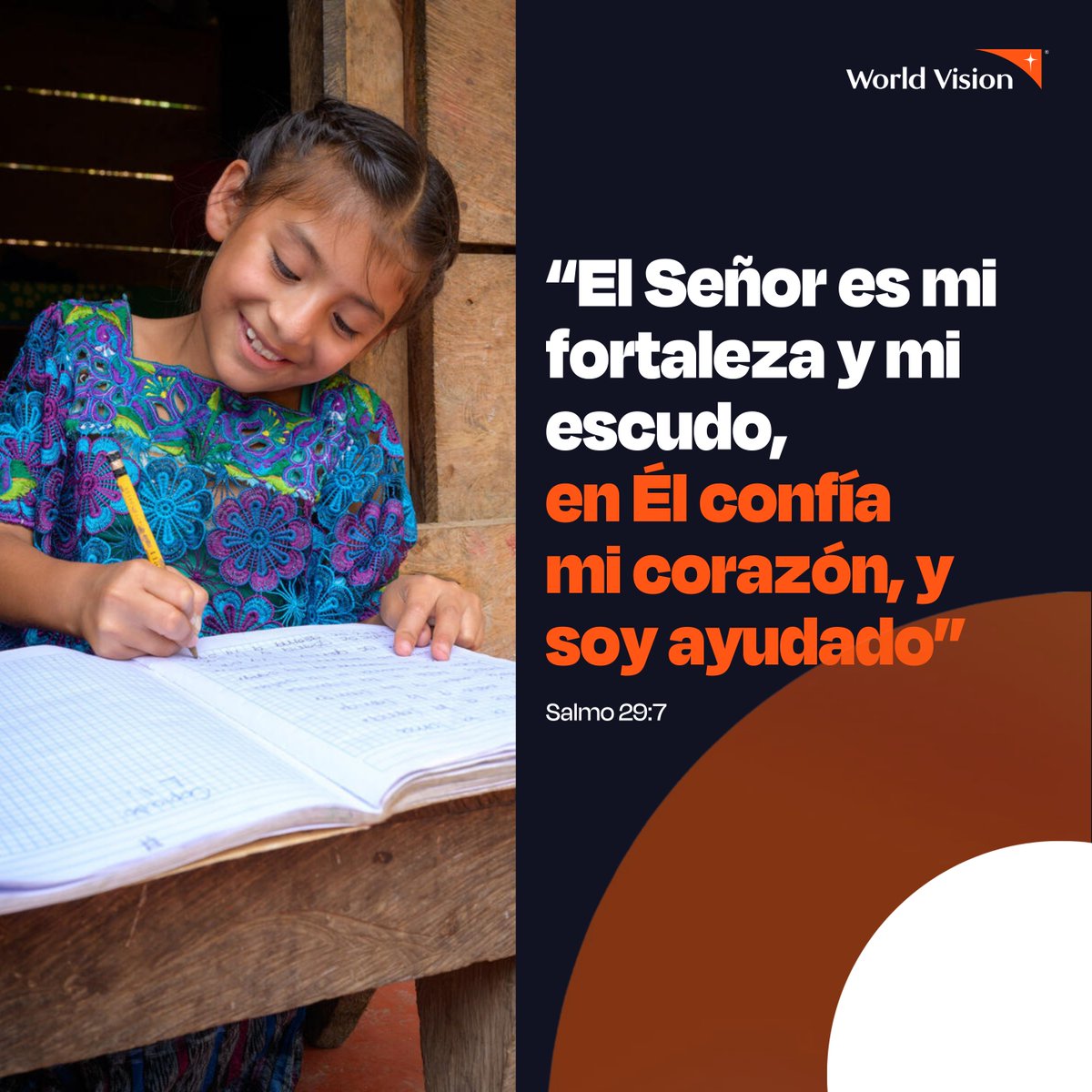 WorldVisionGt's tweet photo. En medio de la incertidumbre, cuando las fuerzas parecen agotarse, encontramos refugio en quien nunca falla. Dios no solo nos sostiene, también renueva nuestra esperanza y nos recuerda que no estamos solos.
Hoy, deposita tu confianza en Él. Él escucha… y responde con amor. 💛 https://t.co/GmP6Qfw9Pf