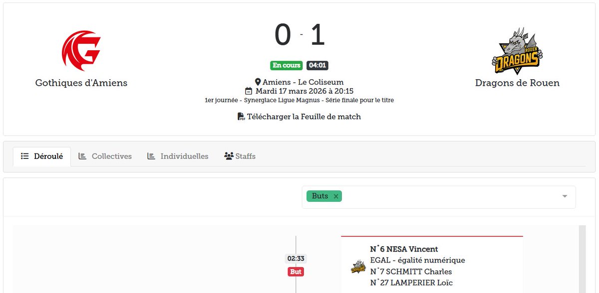 Synerglace Ligue Magnus tweet media