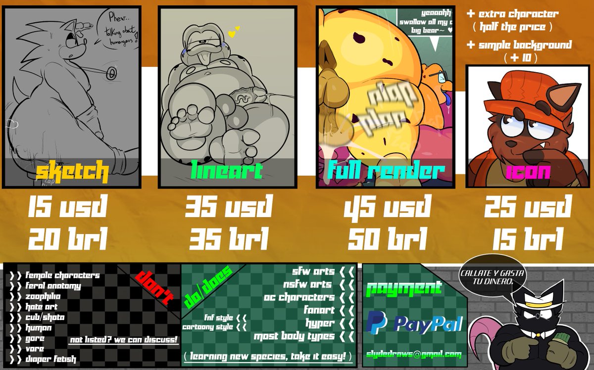 SlydeN'In ( COMMS OPEN ! ) tweet media