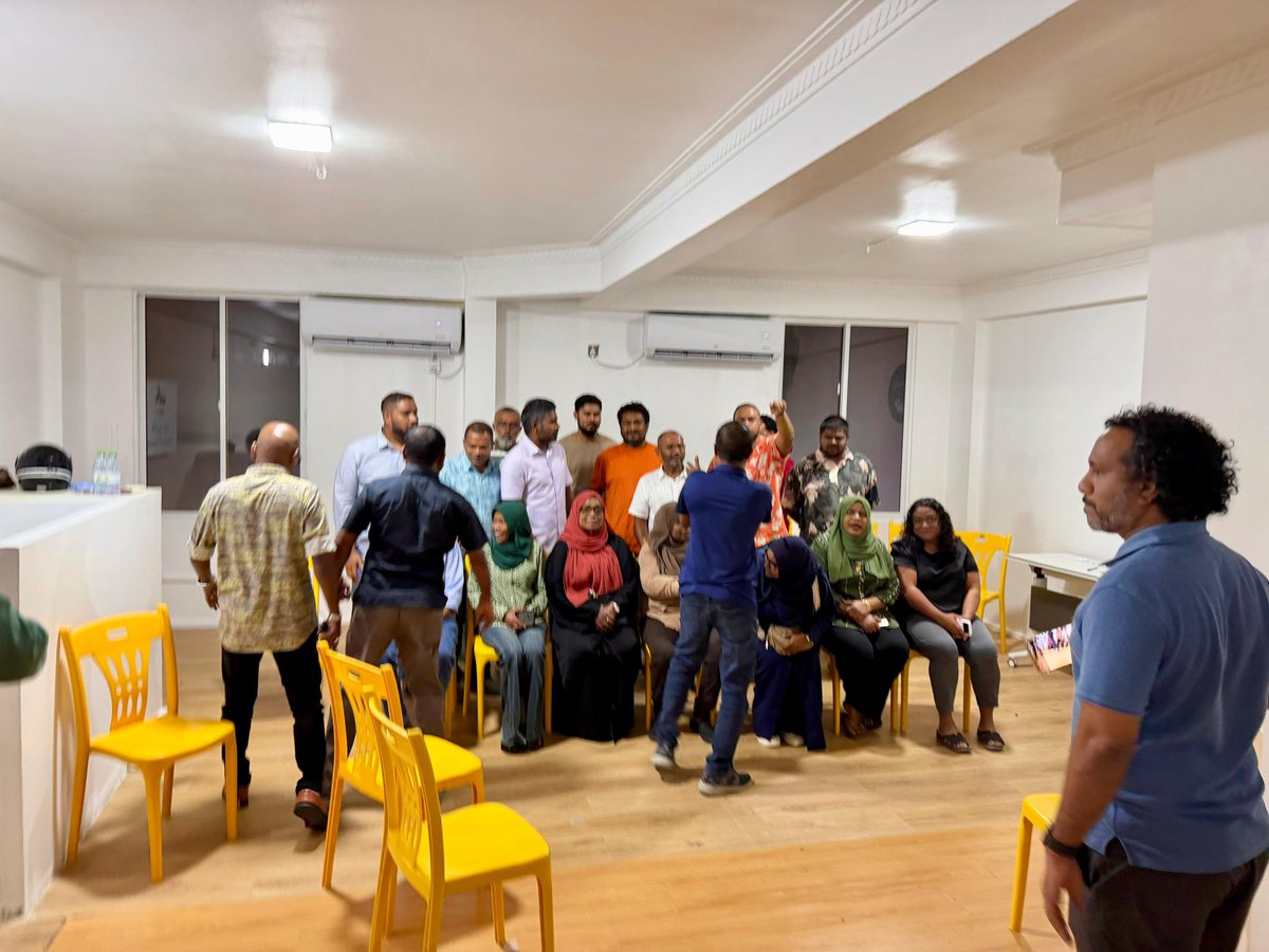 Hassansaiid1's tweet image. The energy is rising!

MDP Gears Up to meet you All - The Citizens of Addu City Living in Male’

See You All  @22:00 Hrs on 18th March 2026!

#HeyvallaThayyaaru
#GearUp
#LCE2026
#WDC2026
#VoteMDP