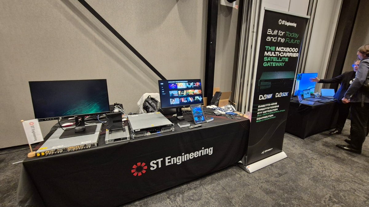 ST Engineering iDirect tweet media