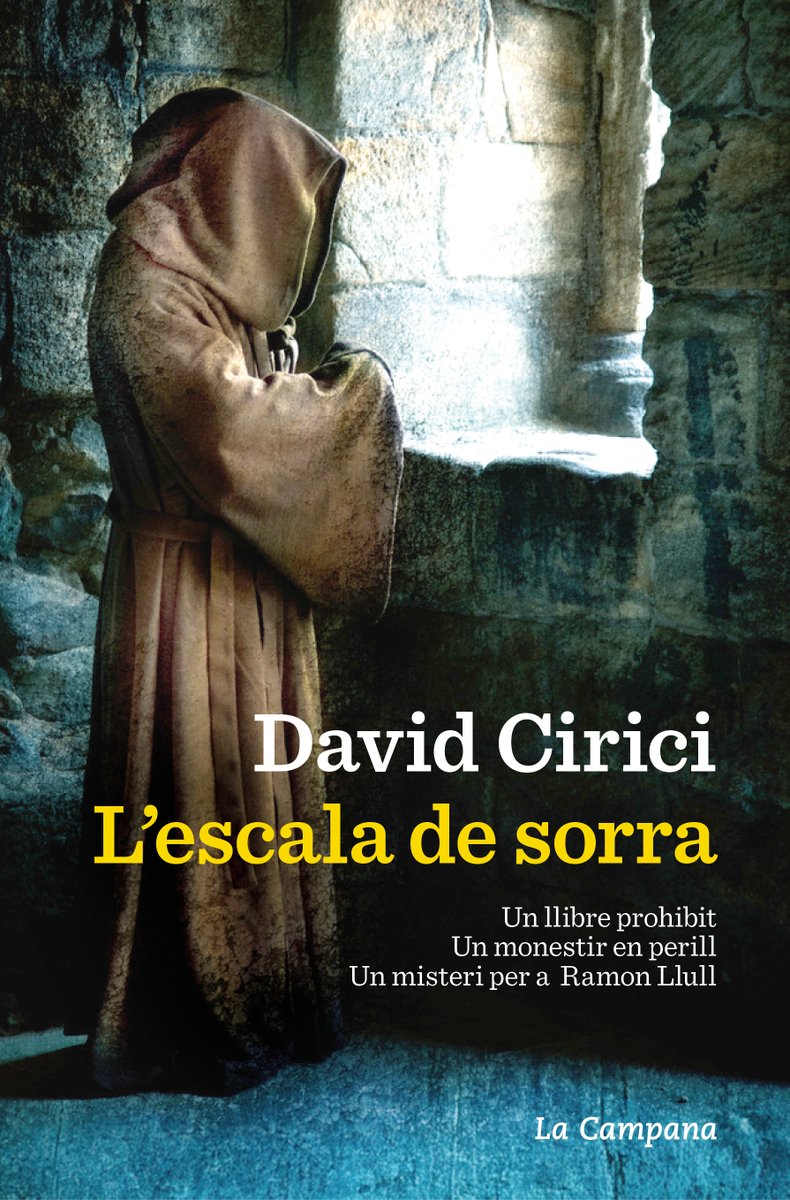 penguinllibres's tweet photo. NOVETAT (5 de 6)

L'ESCALA DE SORRA, de David Cirici. Una novel·la històrica, espiritual i de misteri en què l'amor, la mort, la mentida i la veritat s'entrellacen en mans del filòsof català, ara detectiu, de més renom de la història: Ramon Llull.
https://t.co/rIXJp68JVz https://t.co/RxHoyie39o