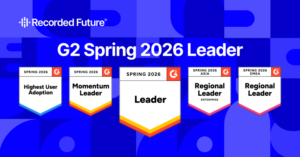 Recorded Future tweet media