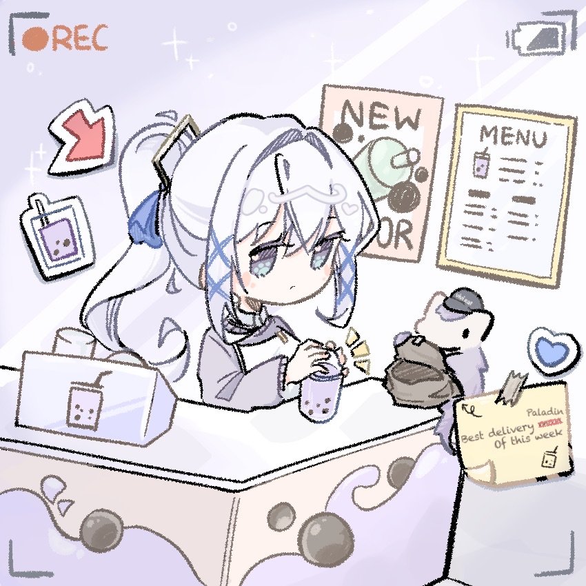 maybe you've opened up a 🧋 shop after retiring? hbd, vivi 💙

🎨: @/isommmm_ 

#VictoriousArt
#VBrightshieldForever