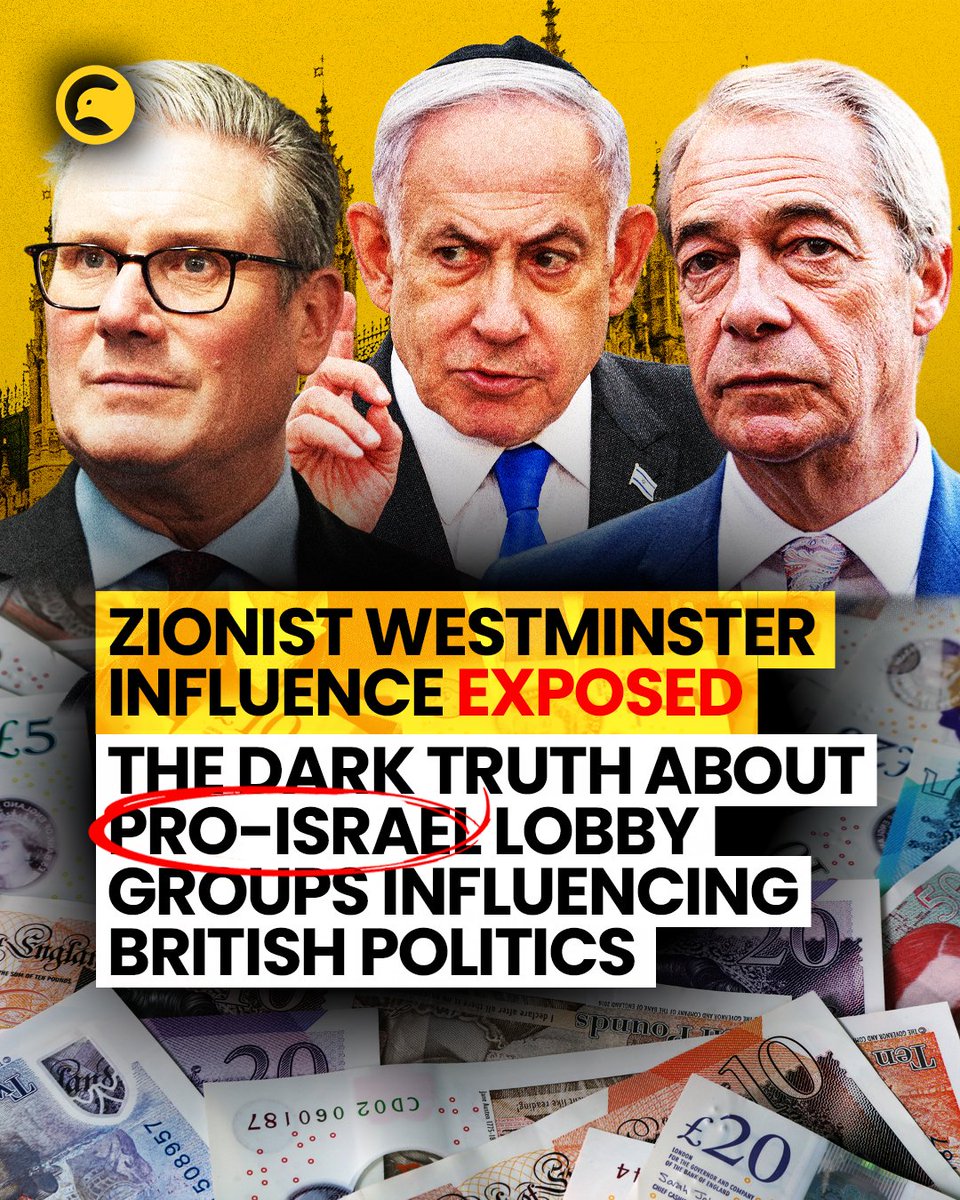 TheCanaryUK's tweet image. 🚨 REVEALED: The full extent of Zionist influence over UK politics is astounding.

It’s hard to believe the media, parliament, or the general public would allow any other force lobbying for a lawbreaking foreign state to get away with so much.