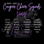 Photo by CSHS Cougar Cheer (@CheerCshs)