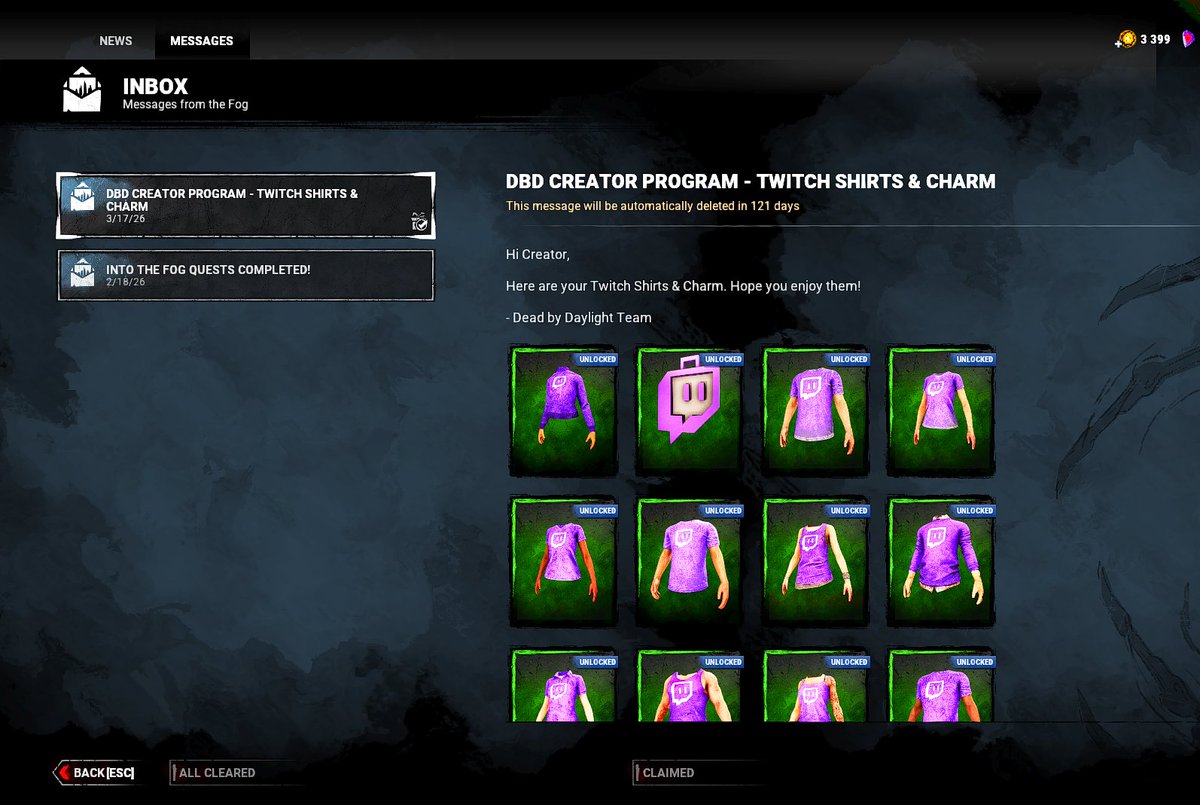 Dbd Creator Program My biggest dream became a reality today, I'm so thankful to be part of ...